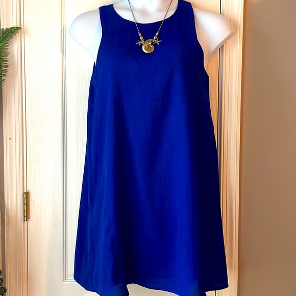 one clothing Dresses & Skirts - Royal Blue A line Dress